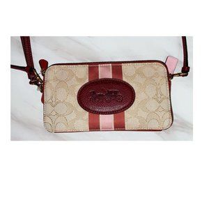 COACH Signature Jacquard Crossbody
